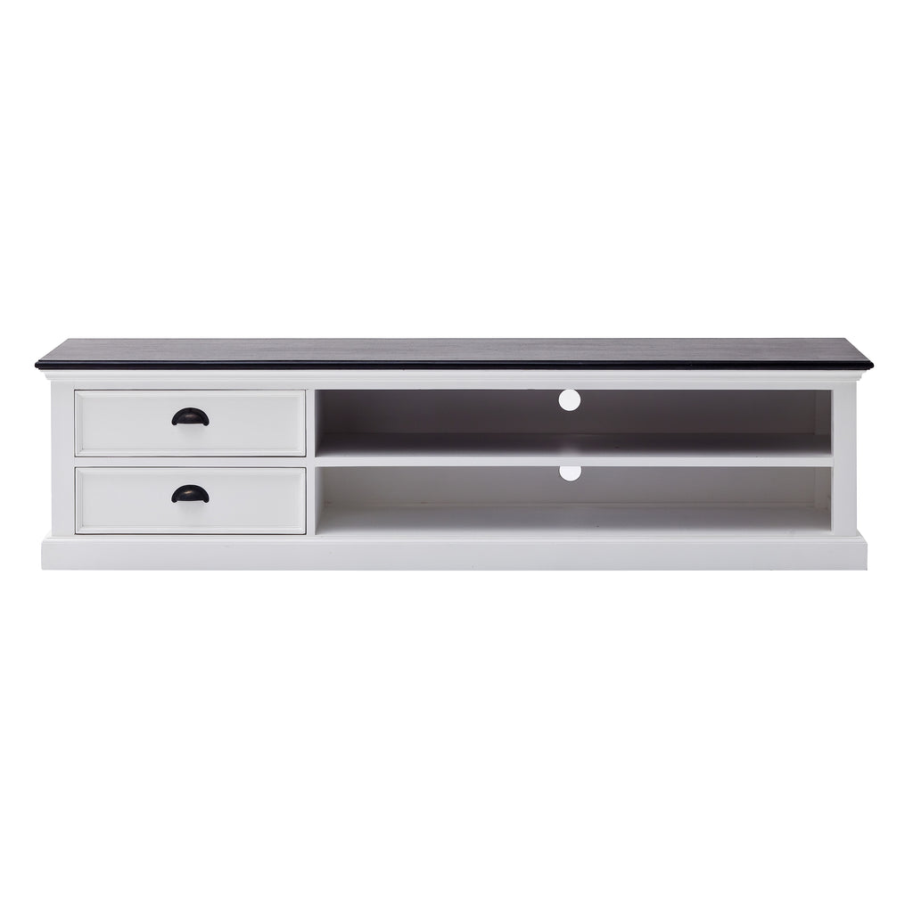 Halifax Contrast Large Display Unit with 4 drawers