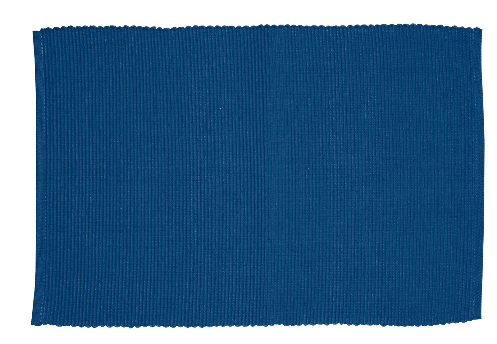 Lollipop Ribbed Placemat - 33 cm x 48 cm (set of 6) in Cobalt Blue