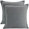 Linen Dark Grey Cushion 55x55