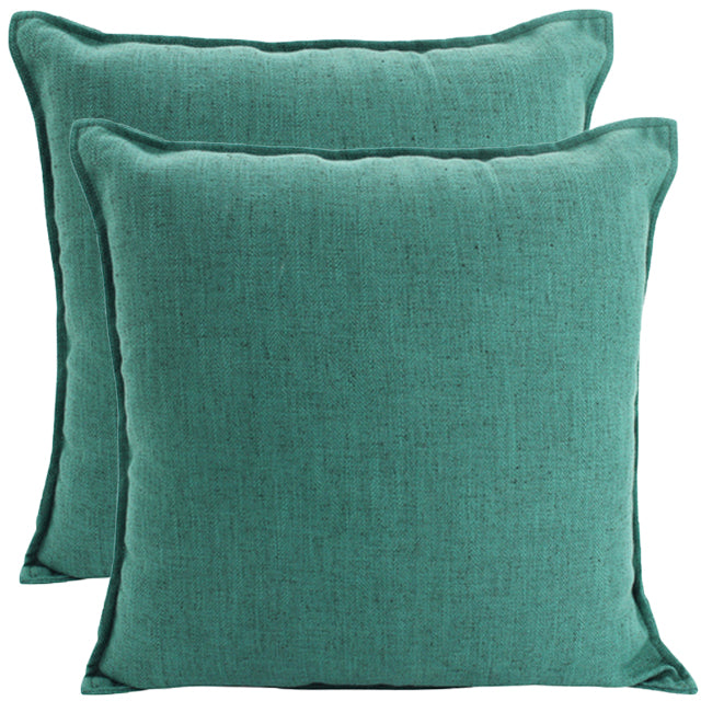 Linen Green Cushion 55x55cm