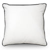 Premium Velvet Cushion 55x55cm White