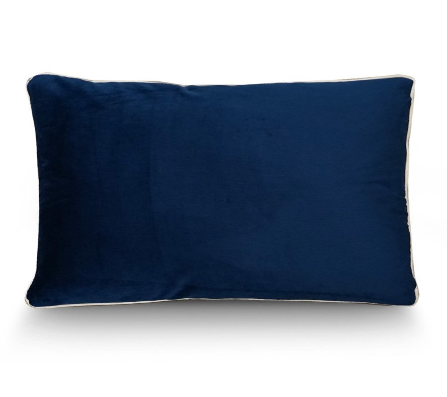 Premium Velvet Cushion 40x60cm Navy