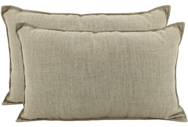 Linen Latte Cushion 30x50