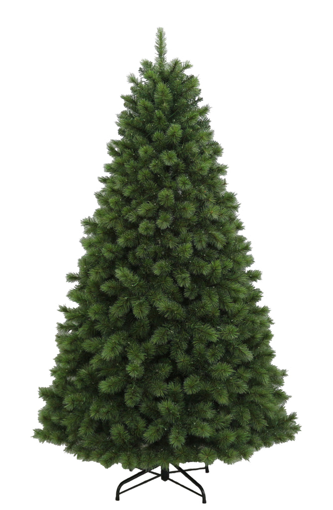 Prelit Nordic Pine Tree with White Tip Ends 120cm