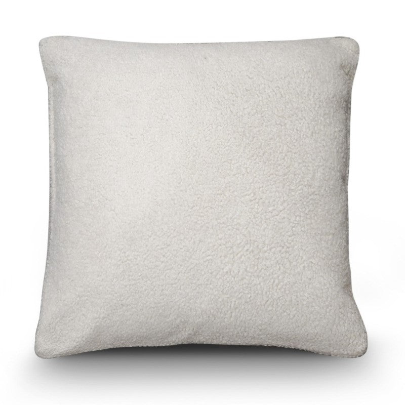 Premium Cushion 55x55cm White Textured