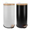 Eco Basics Rubbish Bin 30L Black/White