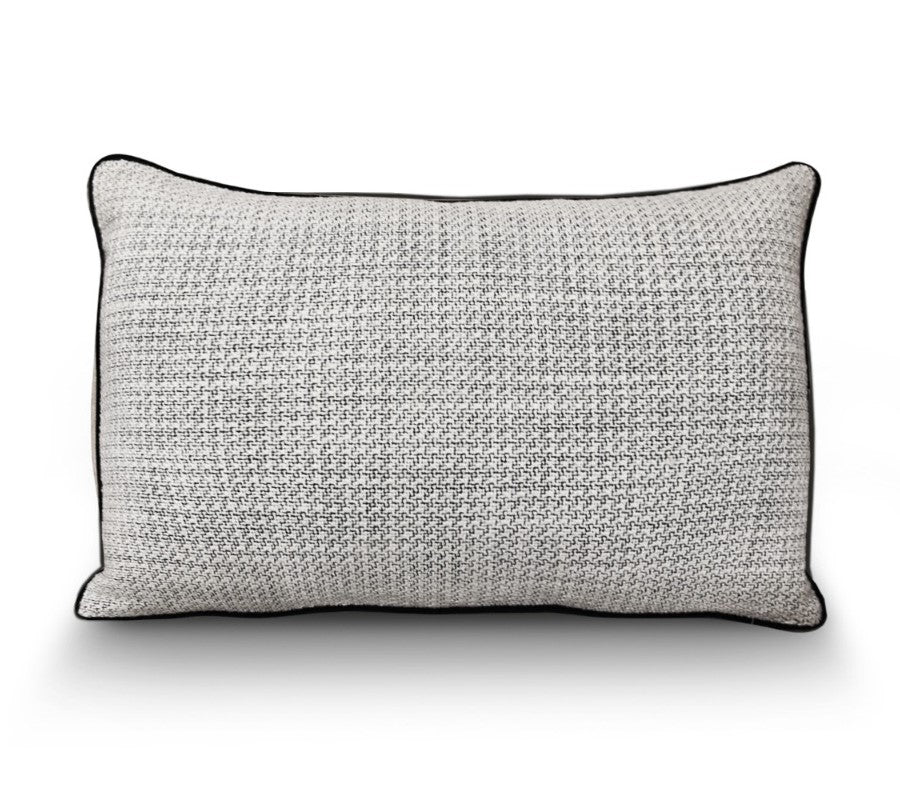 Premium Cushion 40x60cm Grey with Black