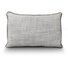 Premium Cushion 40x60cm Grey with Black