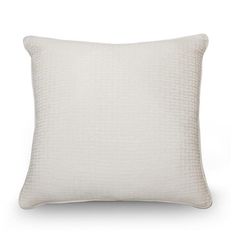 Premium Velvet Cushion 55x55cm White Textured