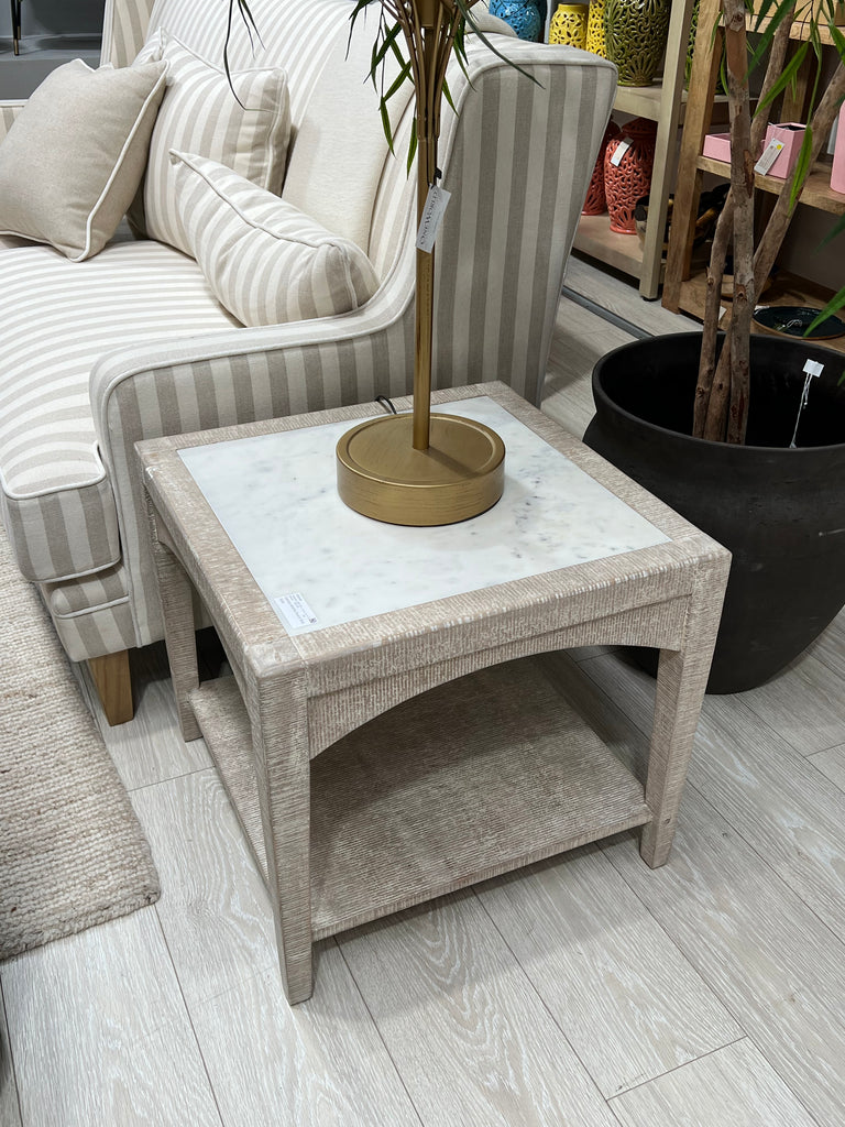 Cantara Marble Square Side Table