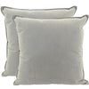 Velvet Cush Light Grey 45x45cm