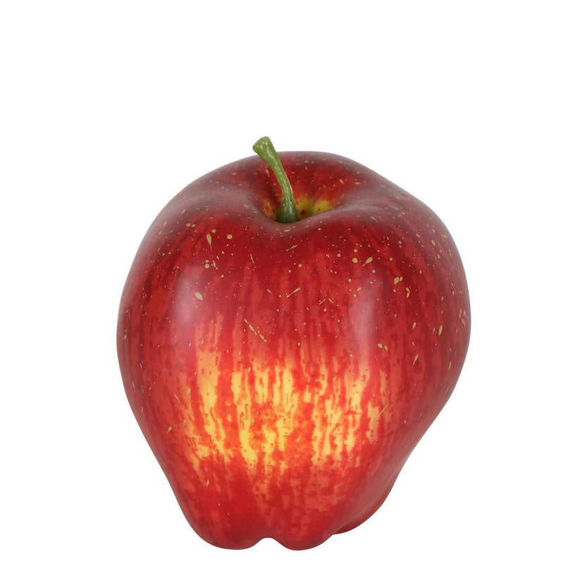 Realistic faux apple set decorative fruit for modern kitchen and shelf display