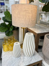 Nord Small Ceramic Swirled Vase