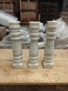 Antique marble candle holder decorative stone candle holder elegant home decor accent