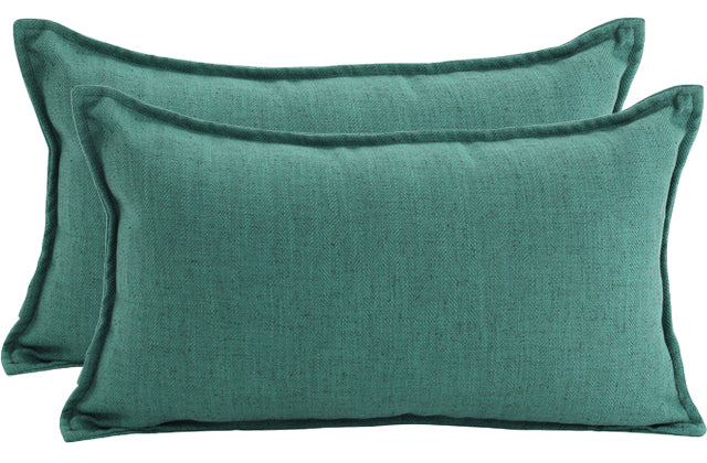 Linen Green Cushion 30x50