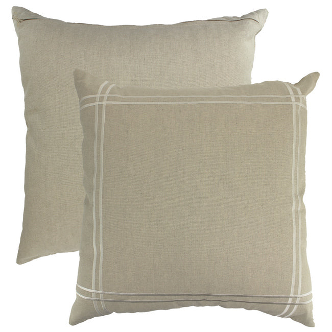 Gizmo Linen Cushion 50x50cm Beige