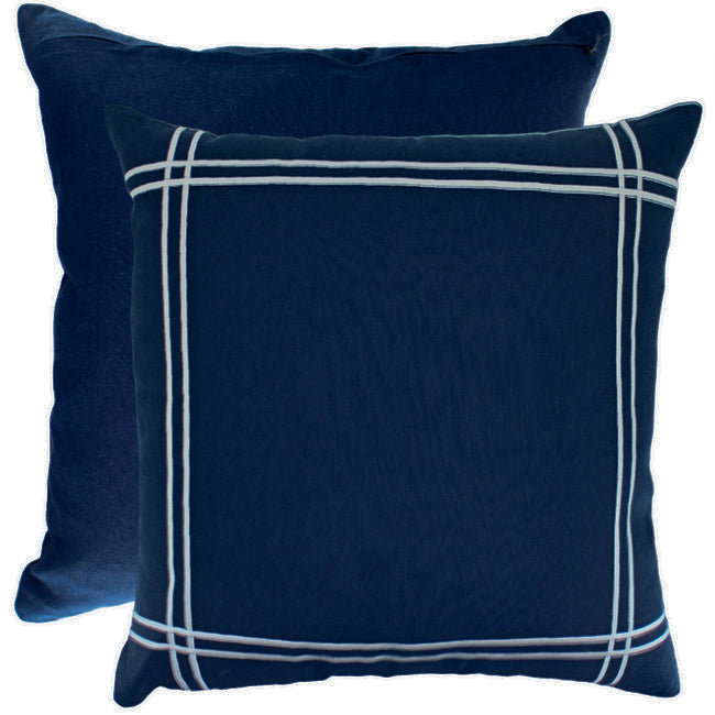Gizmo Linen Cushion 50x50cm Navy