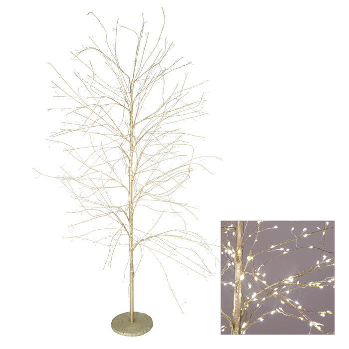 Champagne Stick Tree w 1500 Lights 180cm