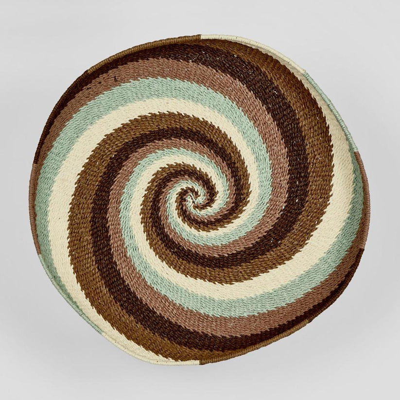 Elio storage basket handwoven paper rope decorative basket for home use
