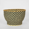 Kuro handwoven paper rope storage basket black natural eco friendly home organiser