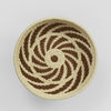 Shira handwoven basket sustainable paper rope storage solution for living room
