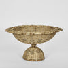 Lucy rattan scallop bowl woven decorative bowl for home styling and table décor