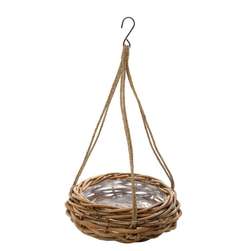 Castilla hanging planter basket small size for ferns and trailing plants
