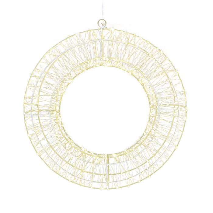 Premium LED Wreath w 960 Lights 38cm