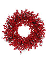 Deluxe Red Berry Wreath 60cm