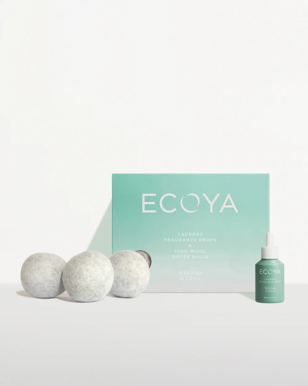 Ecoya Wild Sage & Citrus Laundry Dryer Ball Set