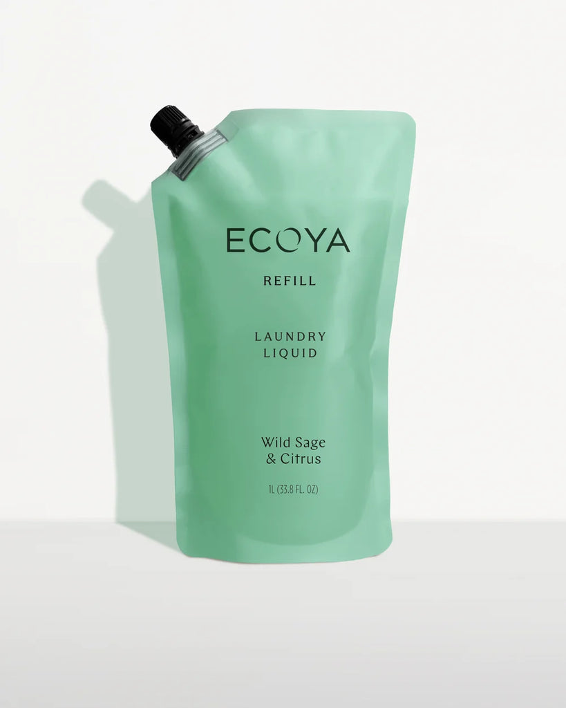 Ecoya Wild Sage & Citrus Fragranced Laundry Liquid Refill 1L