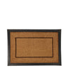 Colombo Coir doormat with vinyl backing, large 60x90 cm, designed to remove dirt and debris, perfect for high-traffic areas.