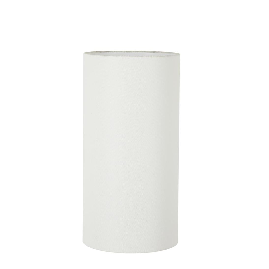 Minimal XS linen lamp shade in textured ivory finish for home décor
