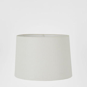 Stylish ivory linen lamp shade for modern home décor