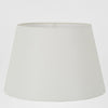 Stylish ivory linen lamp shade with gold lining for refined interior décor