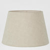 Contemporary XXL taper lamp shade with gold interior glow effect