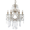 Raphael chandelier decorative ceiling light for elegant home interiors and dining areas