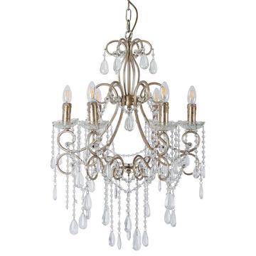 Raphael chandelier decorative ceiling light for elegant home interiors and dining areas