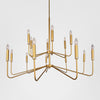 Wentworth gold ceiling pendant light with fine detailing and bold statement design for elegant modern interiors