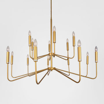 Wentworth gold ceiling pendant light with fine detailing and bold statement design for elegant modern interiors