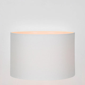 Scandinavian style XL white lamp shade for bright interior lighting