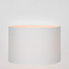 Scandinavian style XL white lamp shade for bright interior lighting