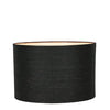 Modern black lamp shade made from pressed paper with wire frame design