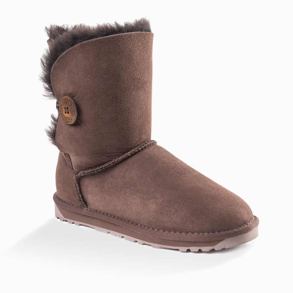 UGG Classic Short Button Boots – Water Resistant