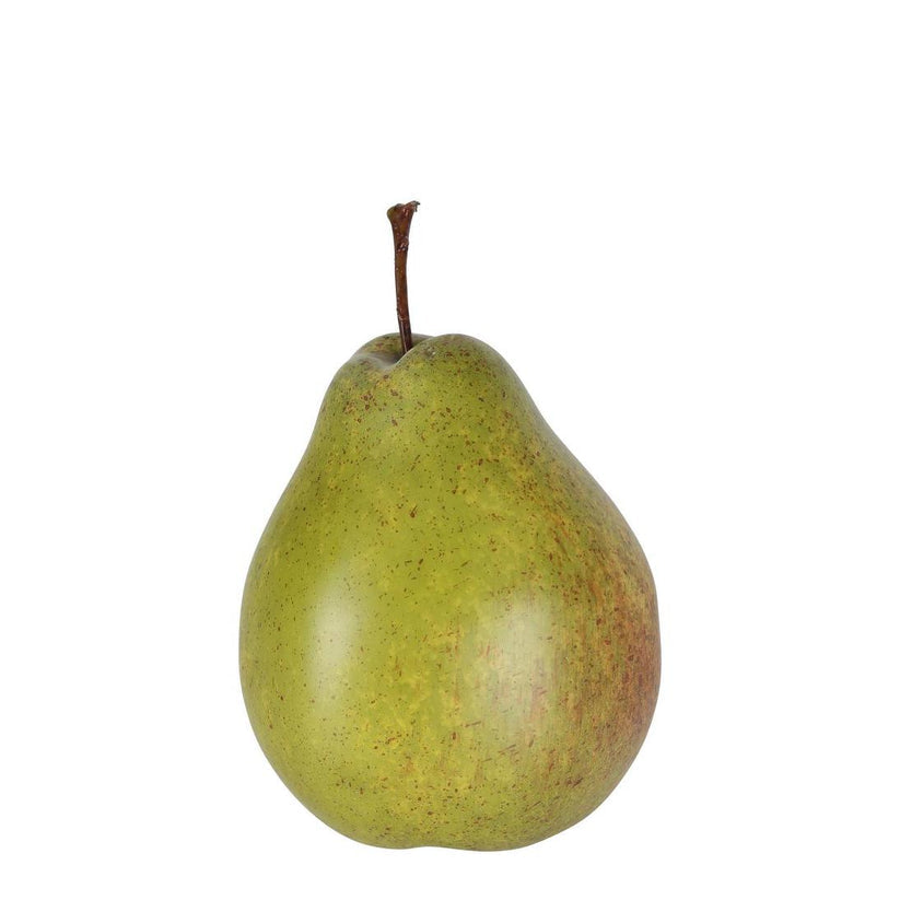 Lifelike artificial green pear fake fruit decoration for kitchen and dining table styling