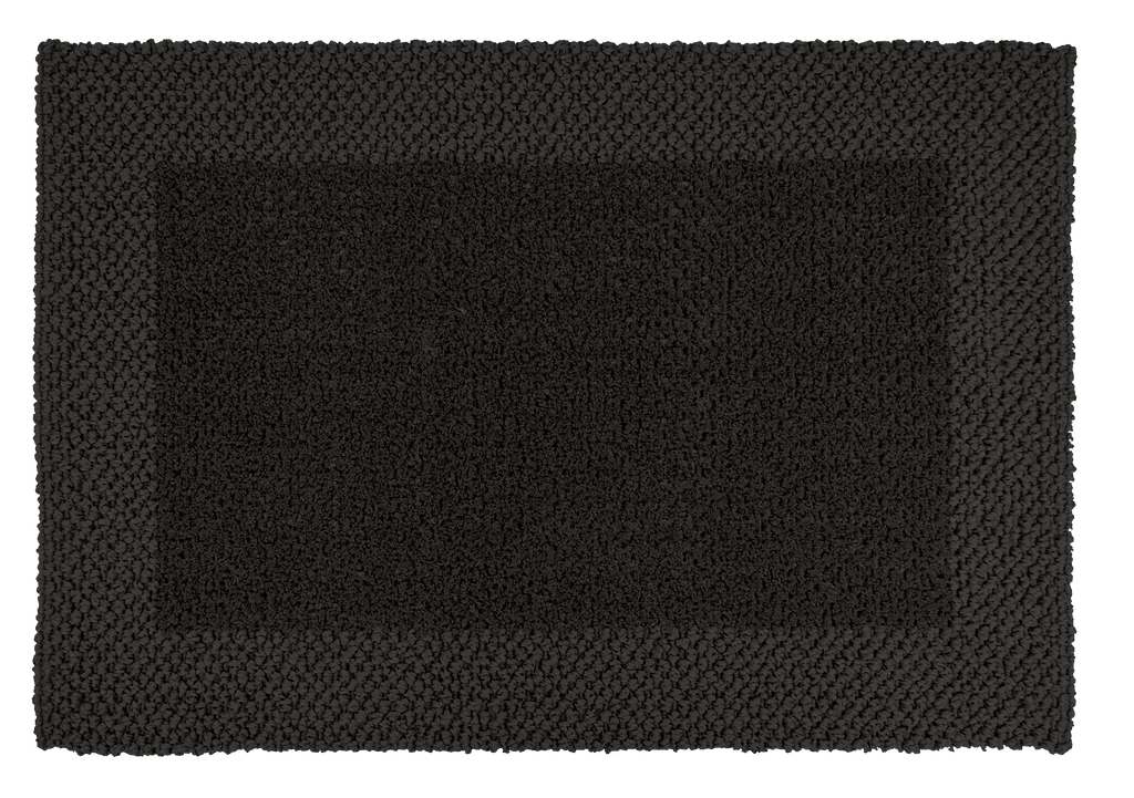 Polyloop Outdoor Mat - Black 50cm x 85cm