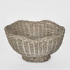 Natural woven fruit basket rattan kitchen storage basket for everyday use