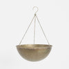Decorative hanging planter pot for indoor plants, balcony greenery, flowers, or covered outdoor garden display