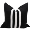 Quill Cotton & Linen Blend Cushion 50x50cm Black