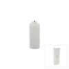 ELLIPSE LED WHITE NARROW PILLAR 5CM X 15CM